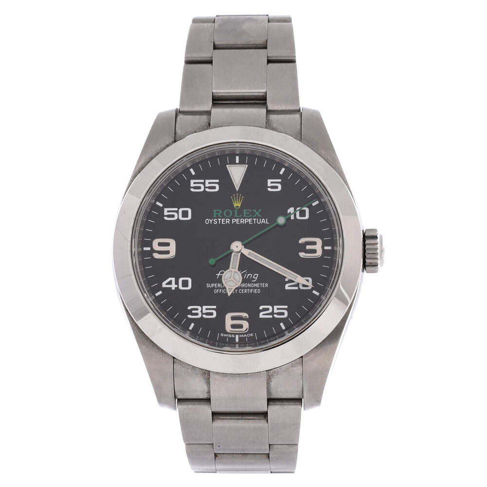 Rolex 40 Oyster Perpetual Air King Chronometer Automatic Watch Stainless Steel